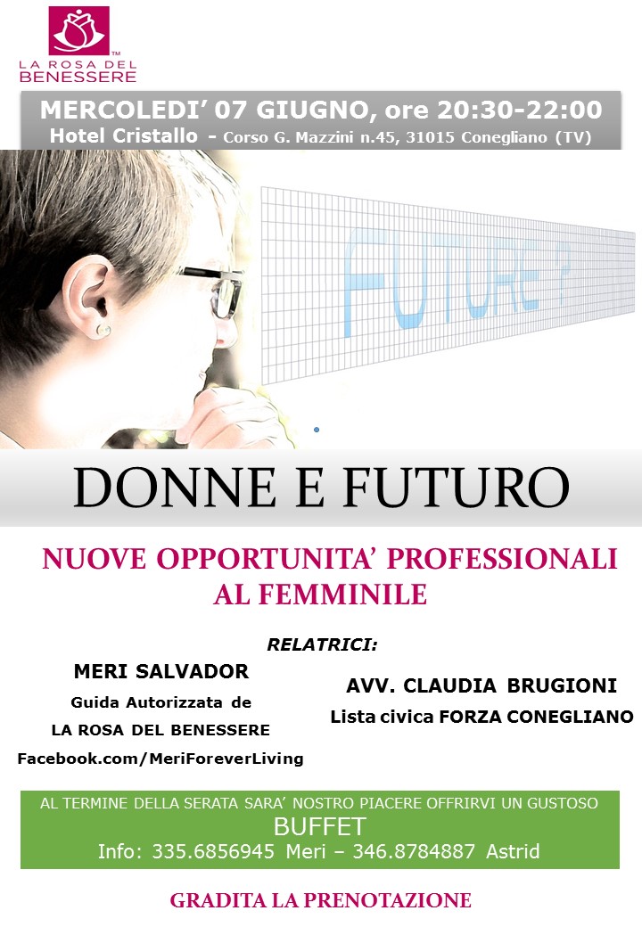 Locandina Evento presso Hotel Conegliano